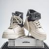 High-top Men's Shoes Winter Leisure Students Niche Large-size High-street Small White Tide Shoes Sports Heightening Platform Versatile Board Shoes