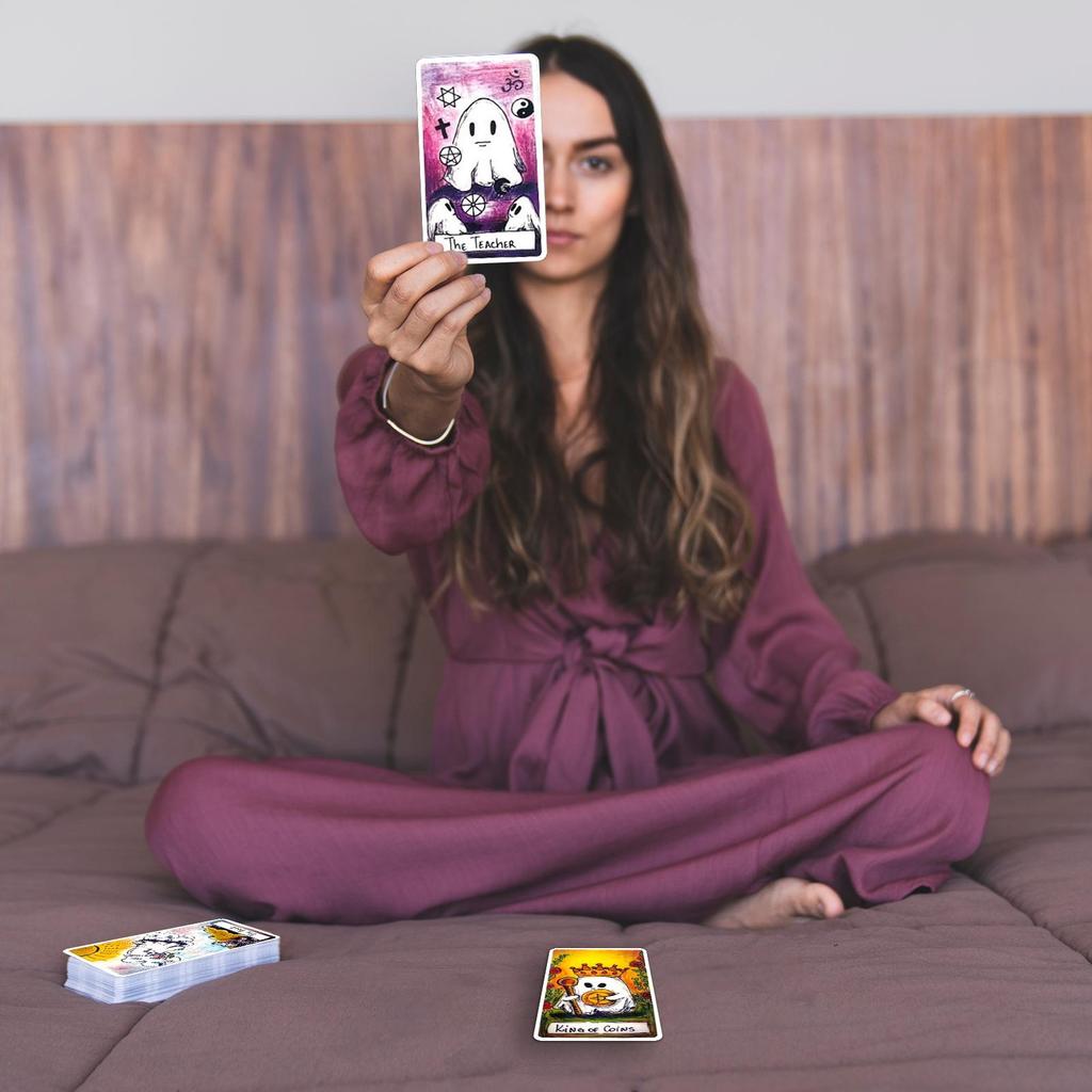 Оригинальные карты Таро Традиционные стандартные колоды Таро с путеводителем Классическая колода карт Таро для Та