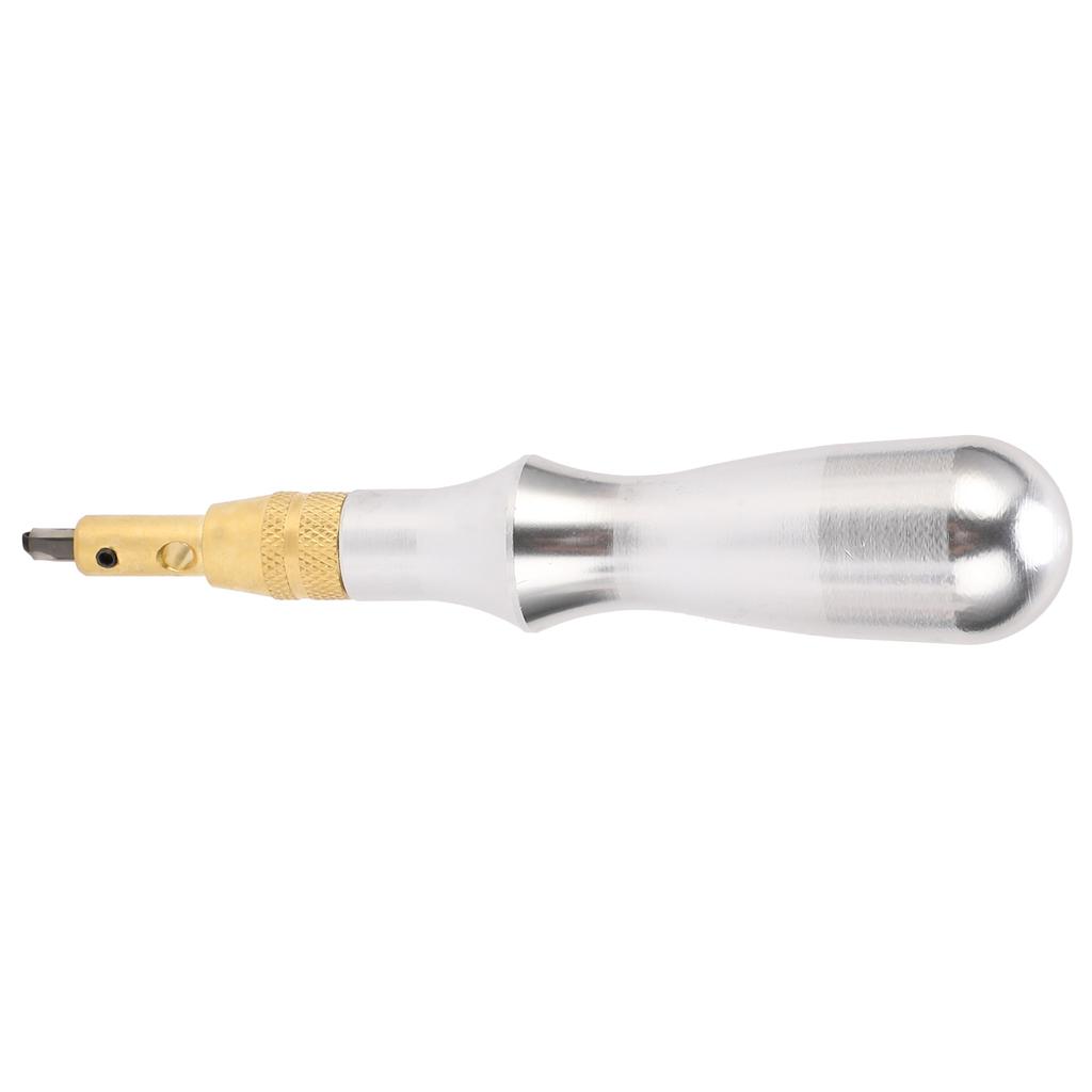 Инструмент для обработки кромок кожи, алюминиевая ручка, канавочный резак для шитья изделий из кожи