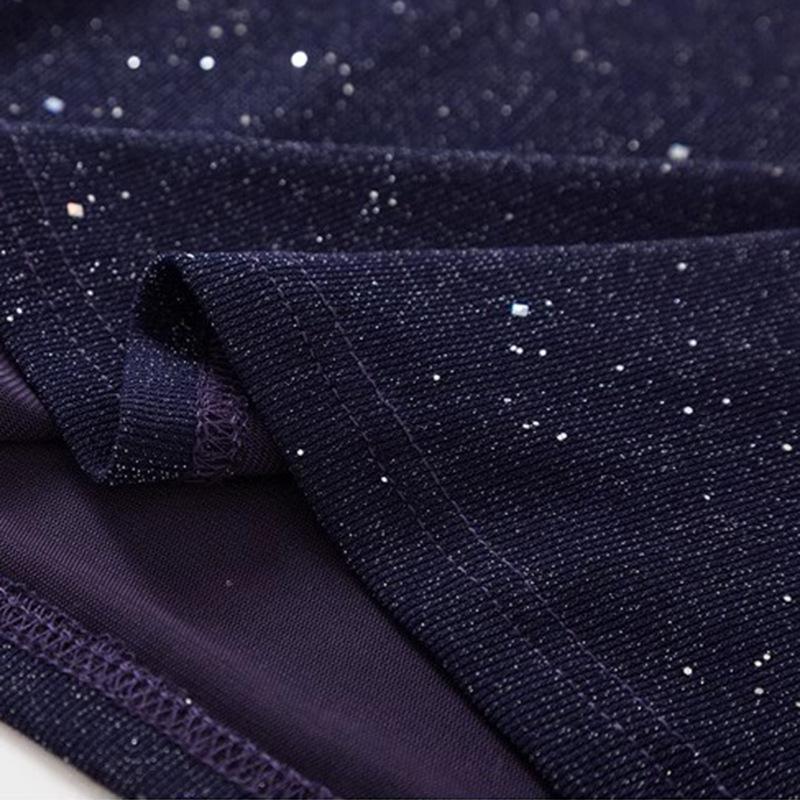 Spring and Autumn Women's Half High Neck Bottom Shirt Inner Mesh Top