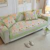 Four Seasons Cotton Non-Slip Sofa Cushion Pure Cotton Simple Modern Plaid Seat Cushion Universal Leather Sofa Towel Cover Cloth