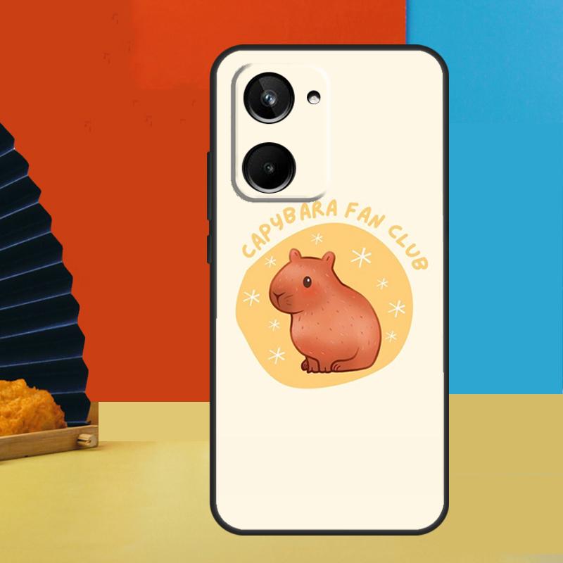 Милый Мультяшный Капибара Для Realme C75 C71 C55 C53 C67 C61 C33 C63 C51 10 11 12 13 14 Pro Plus C65 GT7 15 Pro Чехол