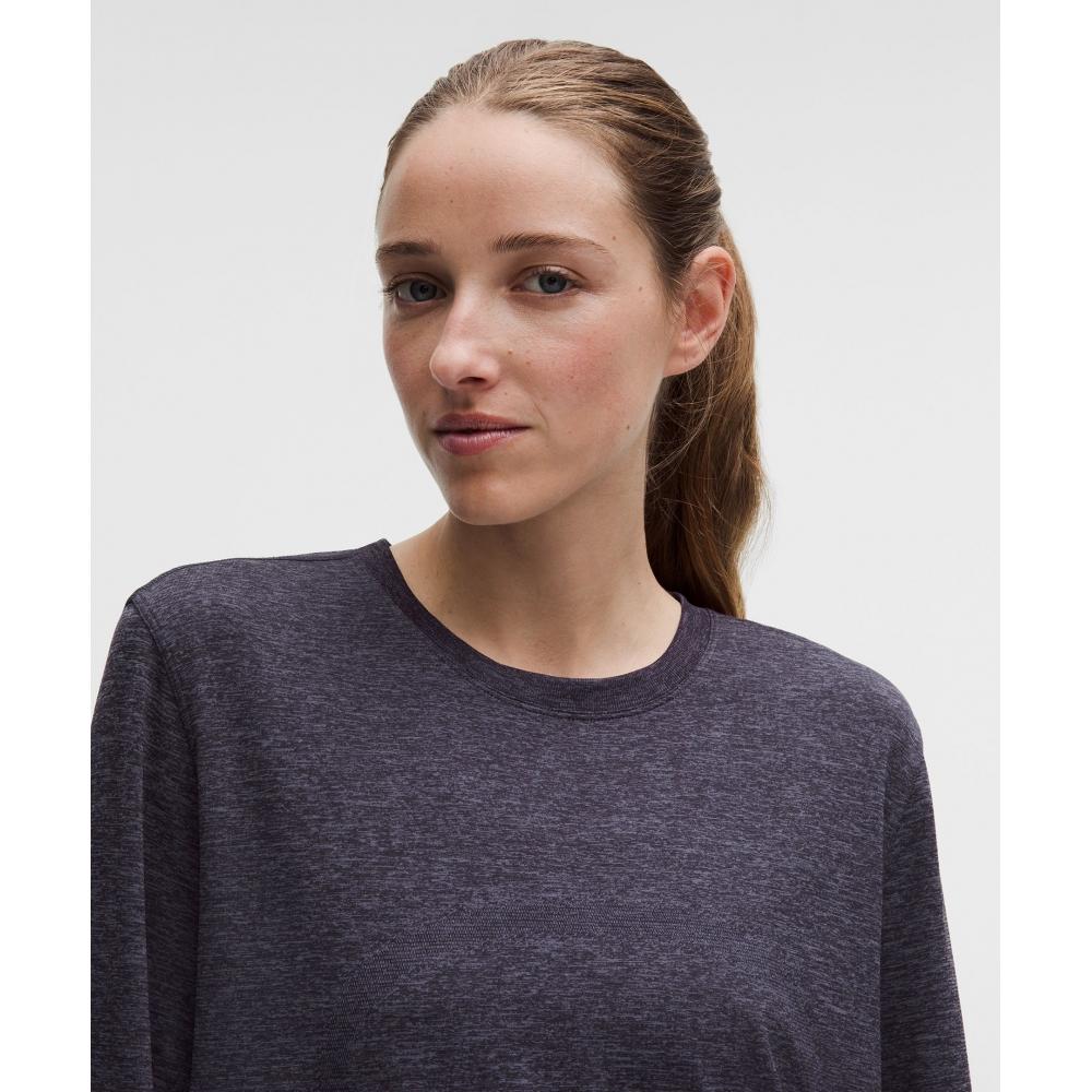 Lululemon Swiftly Relaxed Long Sleeve Shirt  Updated Fit Grape Mist Atmospheric Purple