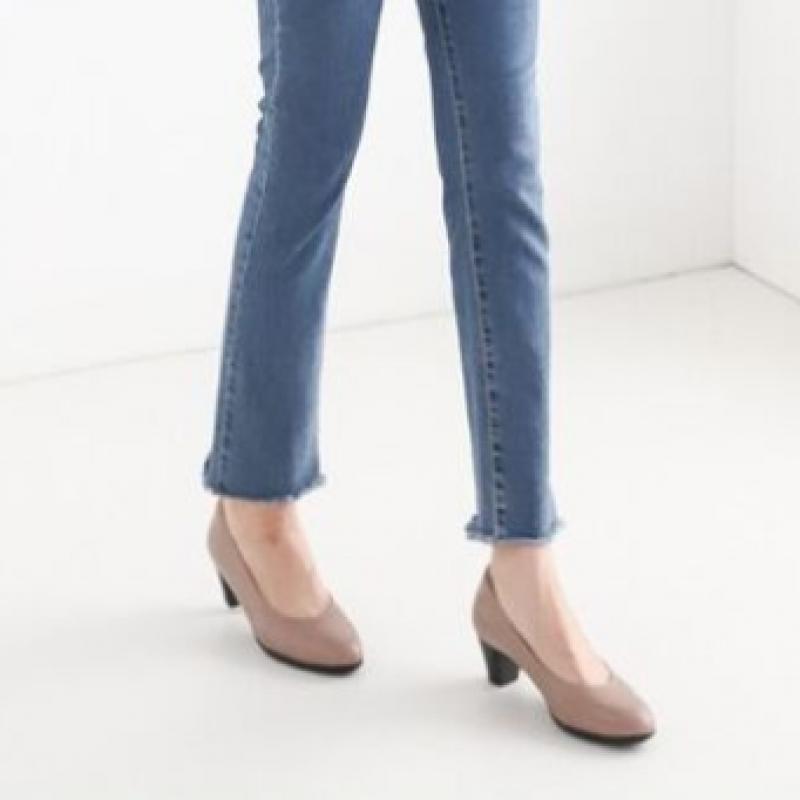 Open Run Women Interview Mid Heel Stewardess Pumps
