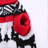 Knitted Dog Sweater Winter Clothing Adorable Red Sweater For 1Set