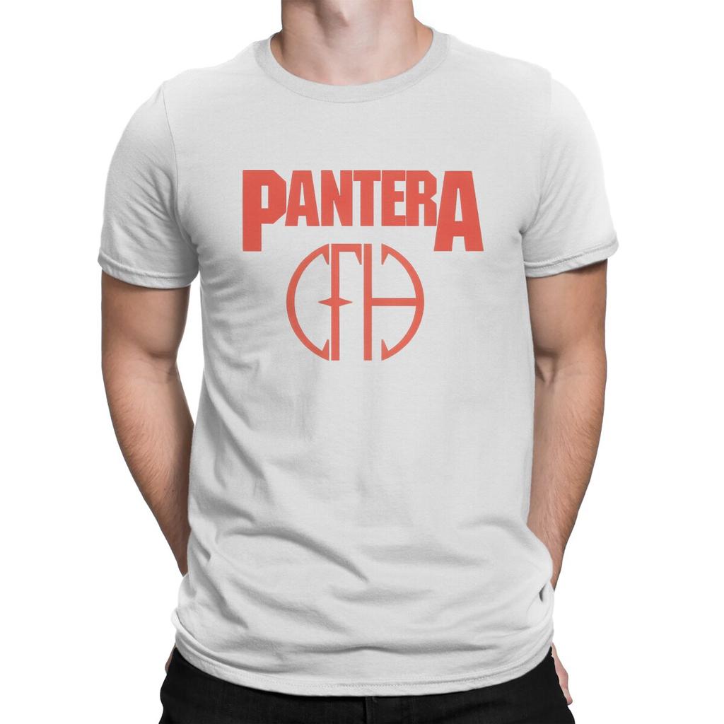 Pantera Новейшие мужские футболки Любимые группы Техаса Хлопковые футболки с круглым вырезом Модная одежда Уличная одежда мужская одежда
