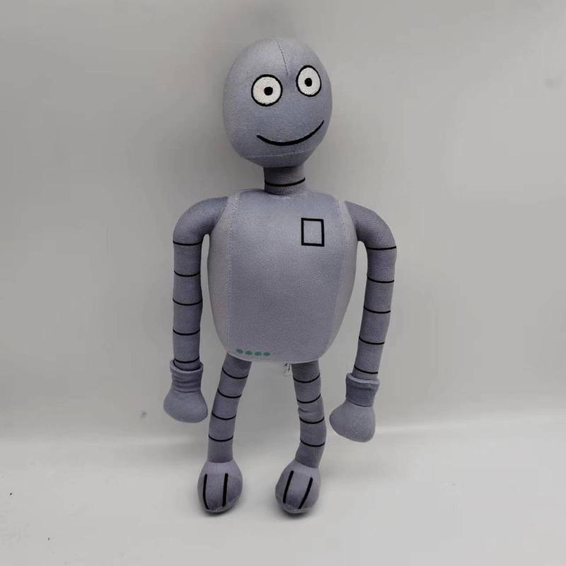 Robot Dreams Plush Doll Cartoon Movie Robot Character Soft Stuffed Toy Figure Gift For Animation Fans Kids Bedroom Decor Birthday Collectible Present