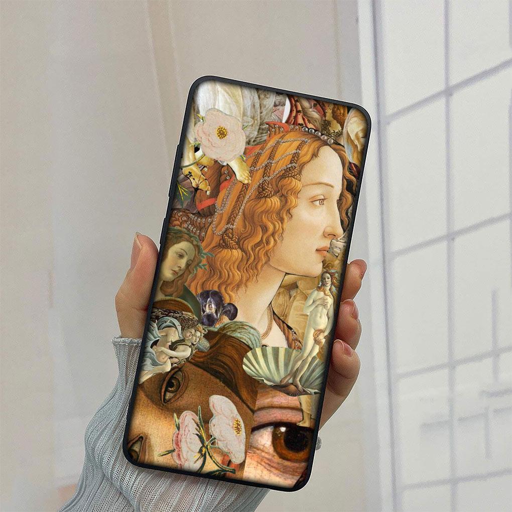 Чехол для телефона Sandro Botticelli Ренессанс Искусство Женщина Девочка для Samsung Galaxy A10 A20 A53 A30 A31 A32 A50 A51 A52 A12 A33
