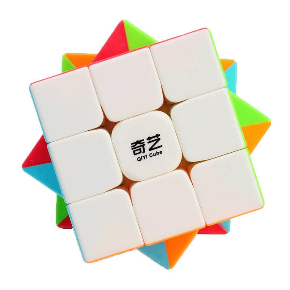 Qiyi Warrior W 3x3x3 Magic Cube Professional 3x3 Speed Cubes Puzzles Qiyi Warrior S 3 by 3 Speed Cube Children's Educational Toy