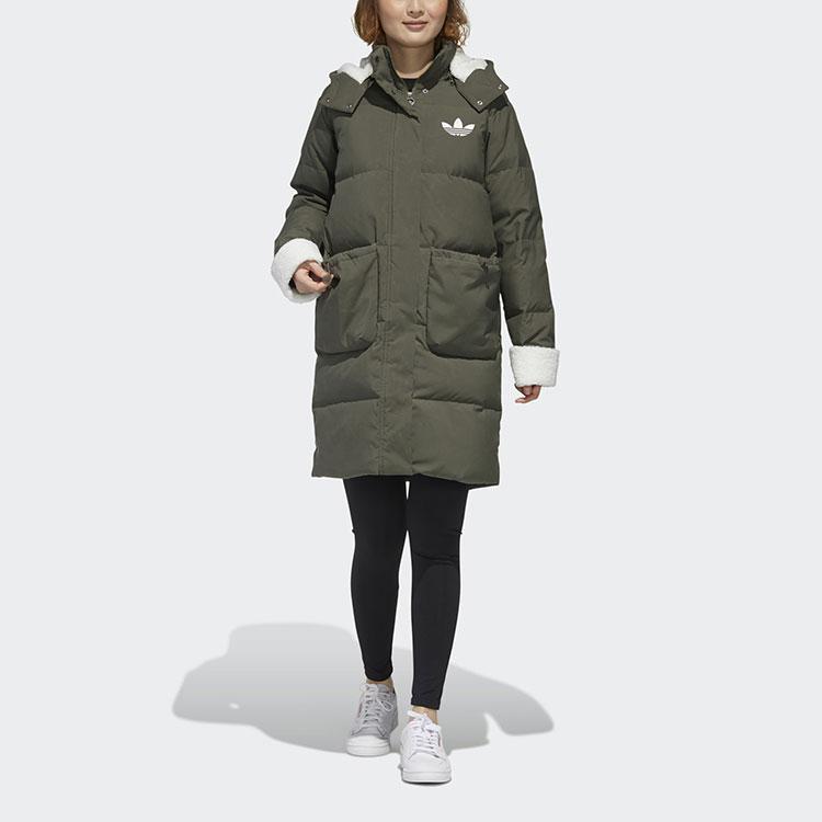 adidas Оригинальные Пуховики Женские Jasper С Капюшоном Умеренные Другие GL6409