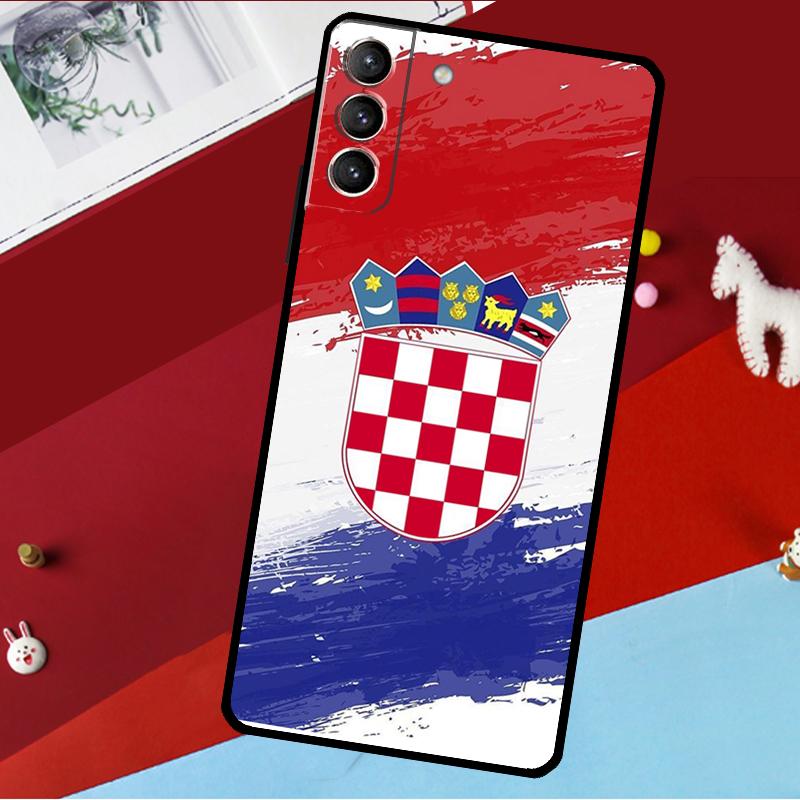 Чехол Флаг Хорватии Для Samsung Galaxy S26 S25 S24 S22 S23 Ultra Plus S20 S21 FE S9 S10 S25 FE Чехол для телефона