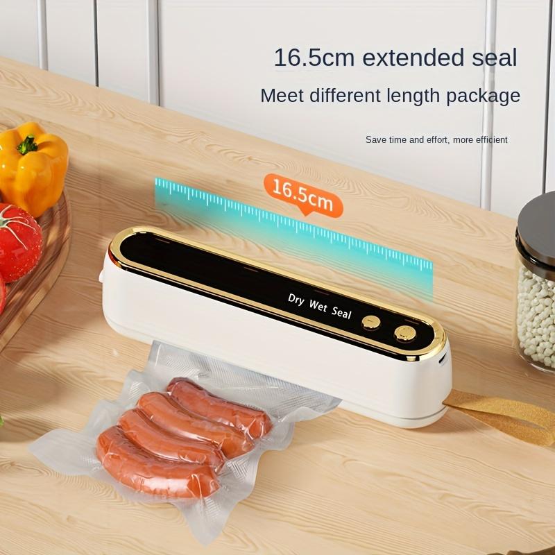 Мини беспроводная полностью автоматическая вакуумная упаковочная машина бытовая небольшая портативная машина для упаковки пищевых продуктов в пластик