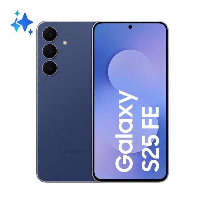 Смартфон Samsung Galaxy S25 FE 5G 8 ГБ ОЗУ 256 ГБ Темно-синий Android 15