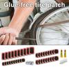 1 Set Bike Inner Tire Repair Kit with 35/30/50MM Patch Glue Metal File