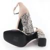 Excellent HERMES Sandals grams 105 Chaine d'Ancre heels, suede leather beige 39 Used