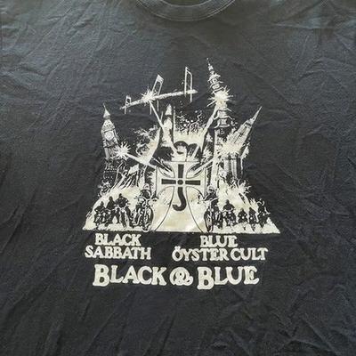 Редкие футболки Black Sabbath Blue Oyster Cult Черные S-234XL ND518 Унисекс Футболка