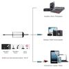 UHF Wireless Microphone Lavalier Headworn With Bodypack Transmitter Rechargeable Receiver 1/4" Output For Teaching Speaking