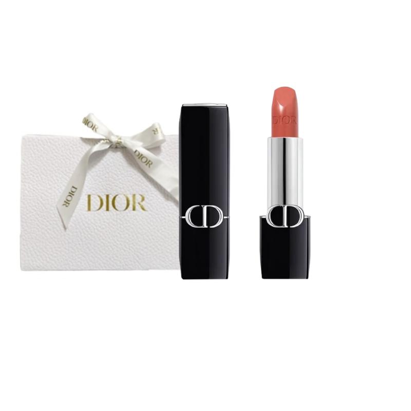Dior Помада Сатиновая 434 Абрикосово-Розово-Коричневая Прогулка