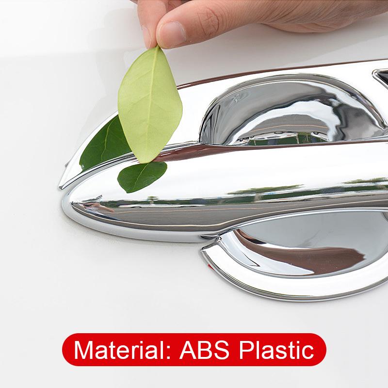 Car Outer Door Handle Bowl Cover Protection Stickers For Toyota Corolla Cross XG10 2024 2025 Hybrid Accessories