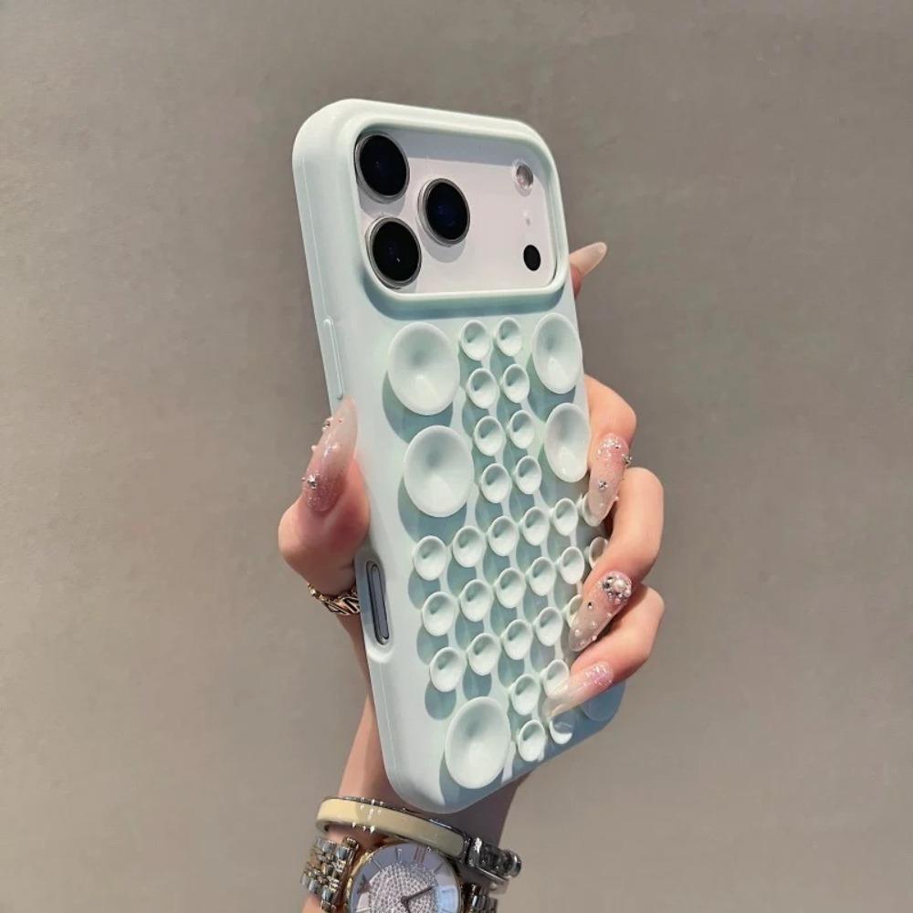 Мягкий силиконовый чехол для телефона с присоской на весь экран для iPhone 17 16 15 14 Pro Max 13, конфетный цвет, глянцевая задняя крышка, с прозрачной коробкой