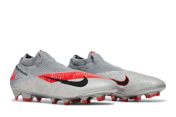Men's Sneakers Nike Phantom Vision 2 Elite DF FG Metallic Grey Crimson