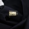 Chanel Жемчужный логотип Сумка через плечо A17840 кошелек черный Сатин Женский Б/У