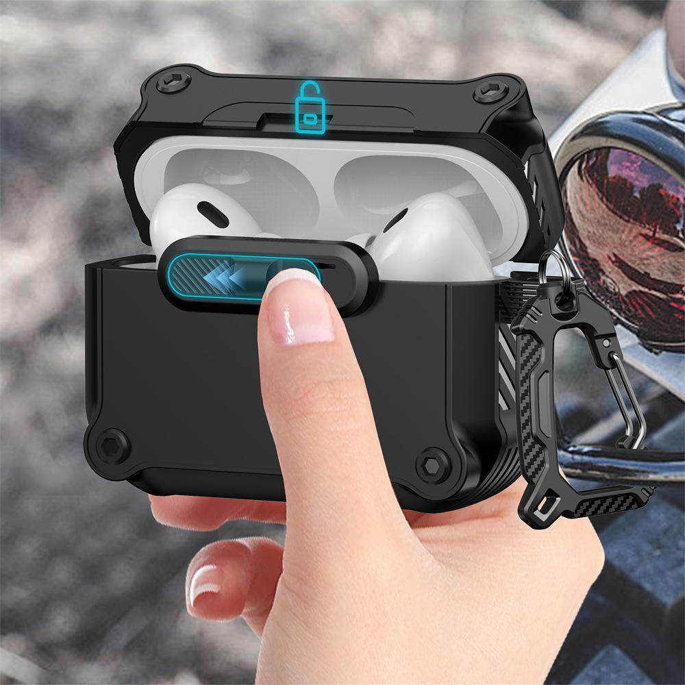 Переключатель блокировки для защитного чехла AirPods Pro 1-го поколения 1-го поколения 1-го поколения pro1 простой чехол для Bluetooth-гарнитуры Apple