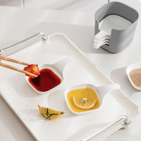 6 шт., блюдо для вертела с ручкой, держатель для хранения, пищевой многофункциональный обеденный стол, мусор, закуска, десерт, фруктовая закуска, сервировочная тарелка