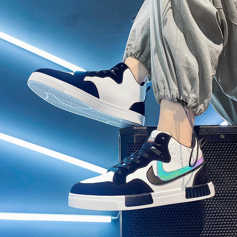 Big Size 45 Mens Running Shoes Luxuxy Outdoor High Top Jogging Shoes for Male Footwear Training Light Casual Sneakers Skateboard Shoes Footwear