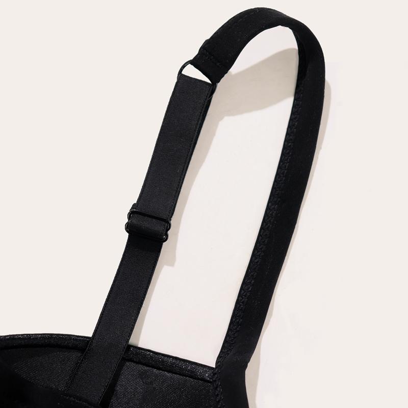 Бюстгальтер Push Up для женщин с косточками и подкладкой 75B 80B 85B 90B Чашка Спорт Простое и стильное нижнее белье