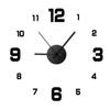 Digital Clock Watches Decoration Decorative Accessories DIY Wall Modern Art Stylish Bedroom Room Home Clocks Large Living Decor