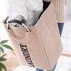 Portable Foldable Home Dirty Clothes Laundry Storage Box Basket with Handles