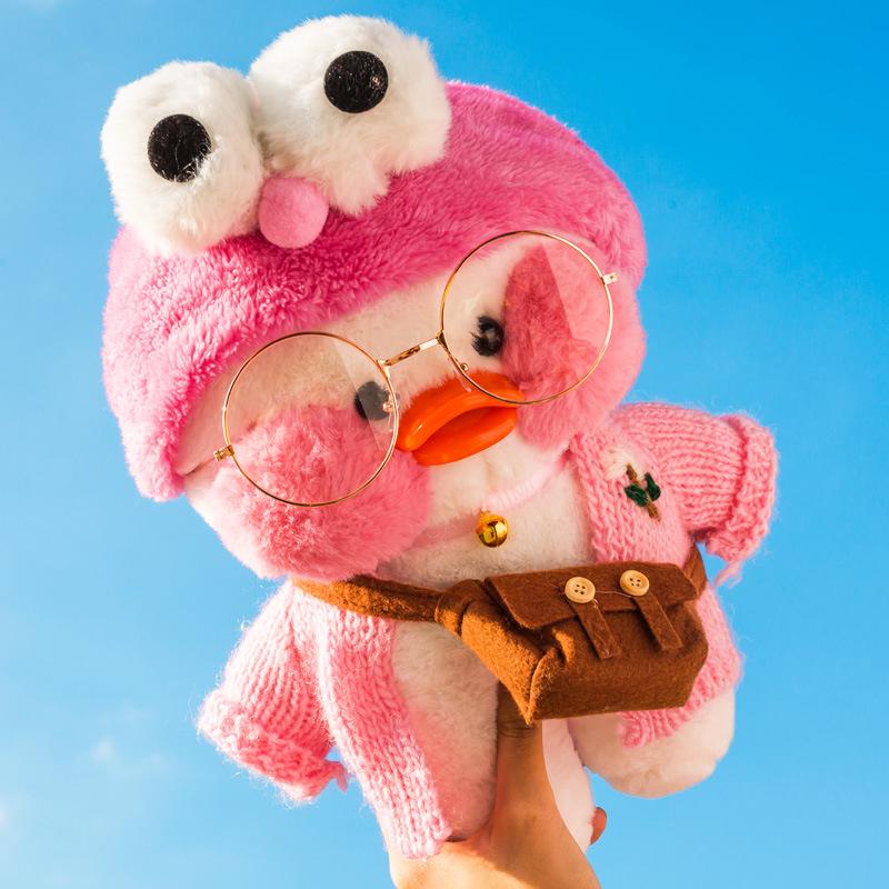 30 см кавайная плюшевая игрушка Lalafanfan утка мультфильм кукла Lalafanfan утка мягкая плюшевая игрушка подарки на день рождения для девочек