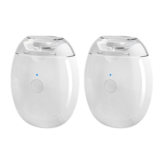 1/2/3/5 шт. Электрическая машинка для стрижки ногтей Дети Пожилые Автоматический триммер для ногтей со светодиодной подсветкой 3 скорости Детский маникюрный шлифовальный файл Кусачки для ногтей на пальцах Полировщик