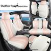 BYD 2025 Dolphin Интеллектуальный чехол на сиденье для вождения: Дышащий, Перфорированный, Всесезонный, Подушка с полным охватом
