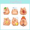 Capybara Cartoon Pvc Model With Collectible Anime Design For Fans