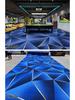 Luxury Fireproof Nylon Billiard Hall Carpet for Hotels - Large Area Print Mat