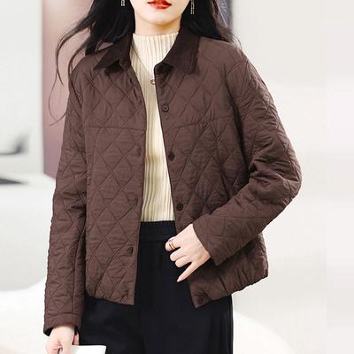 Модная и элегантная короткая хлопковая куртка для мам – легкое и теплое пальто для повседневных и стильных мам