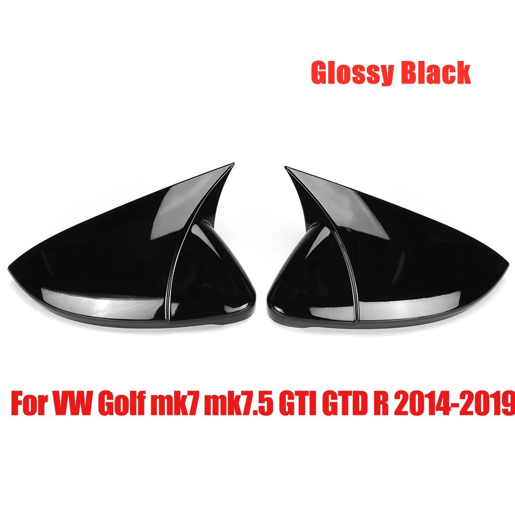 Пара накладок на боковые зеркала заднего вида для VW Golf MK6 MK7 MK7.5 GTI R GTD ALL 2009-2020 Накладка на зеркало заднего вида