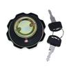 Universal Aluminum Alloy Motorcycle Locking Fuel Cap ATV Gas Fuel Tank Cap Cover Easy To Install