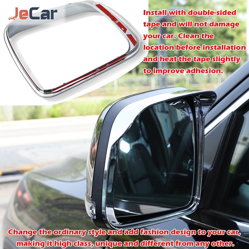 ABS автомобильное зеркало заднего вида рамка от дождя брови козырек от дождя защитный чехол для Jeep Grand Cherokee 2011-автомобиль