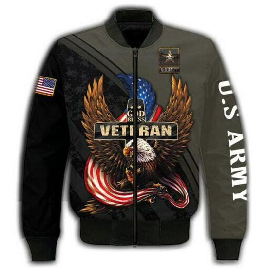 Мужская куртка-бомбер с 3D цифровой печатью в стиле регби NFL 034