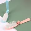 Портативная складная щетка для волос с мягкой щетиной, массаж кожи головы, портативная антистатическая мини-пластиковая расческа для волос, для детей, мужчин и женщин, инструменты для укладки волос, распутывания колтунов
