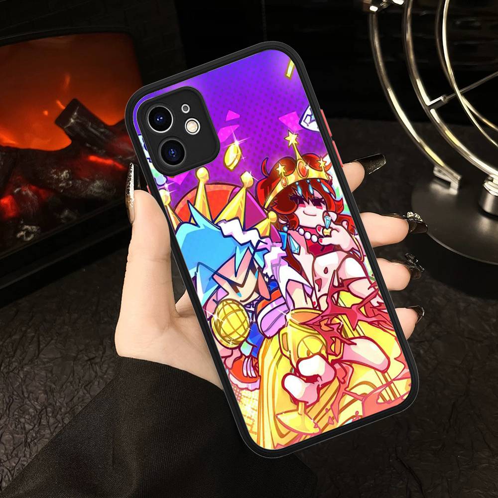 Игровой чехол для телефона Friday Night Funkin для iPhone 16 15 14 13 12 11 Pro Max 7 8 6 6s Plus Матовый чехол