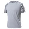 Мужская быстросохнущая футболка, быстросохнущая футболка с короткими рукавами Ice Silk, летняя рубашка с короткими рукавами Ice Silk