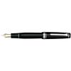 Перьевая ручка Sailor Professional Gear Silver, Экстратонкая, 11-2037-120, Черный/Серебристый