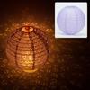DIY Mid-Autumn Festival Portable LED Lantern Paper Lantern Hollow Lantern Home Path Garden Decor