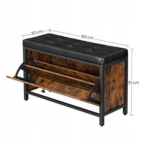 Shoe Cabinet With Seat - Lsb049B01