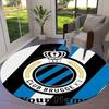 Club Brugge KV Custom Name Round Area Rug,Carpet Rug for Living Room Bedroom Sofa Playroom Decor,Non-slip Floor Mat