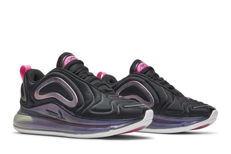 Nike Air Max 720 Черный Лазерный Фуксия (Женский)